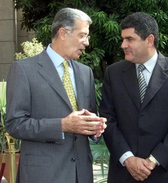 Right-Abdel Hakim Nasser—left Hatem Sadek husband of Hoda Abdul Nasser.jpg