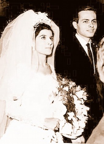 Egyptian billionaire Ashraf Marwan with the daughter of mona nasser.jpg